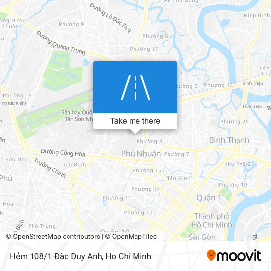 Hẻm 108/1 Đào Duy Anh map