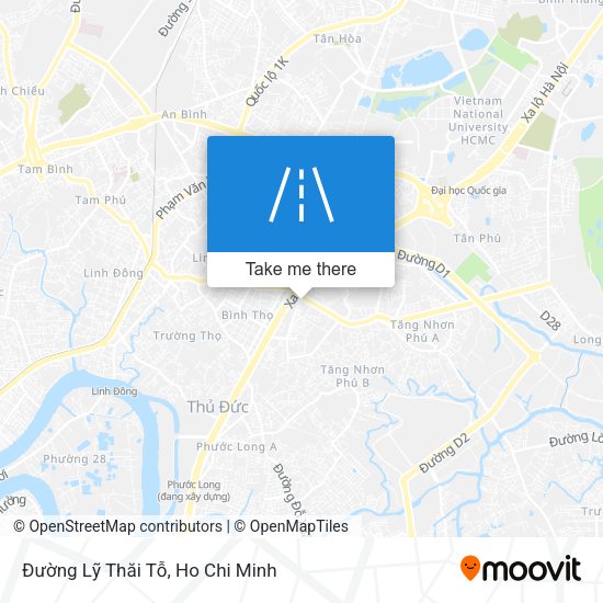 Đường Lỹ Thăi Tỗ map