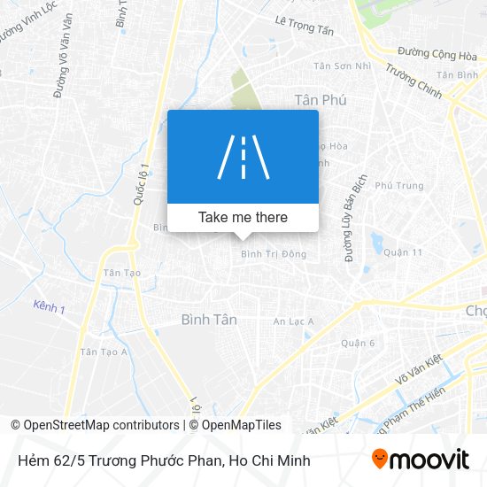 Hẻm 62/5 Trương Phước Phan map