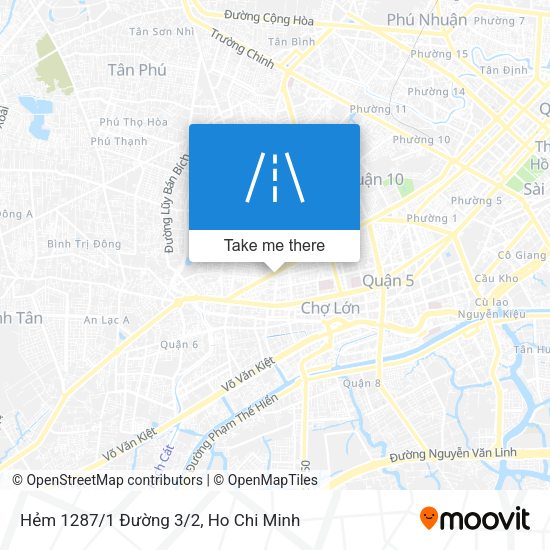 Hẻm 1287/1 Đường 3/2 map