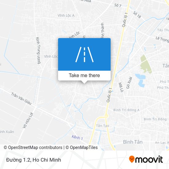 Đường 1.2 map