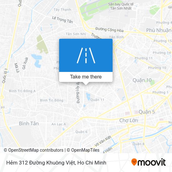Hẻm 312 Đường Khuông Việt map