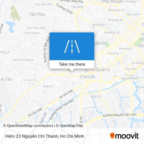 Hẻm 23 Nguyễn Chí Thanh map