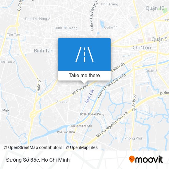 Đường Số 35c map