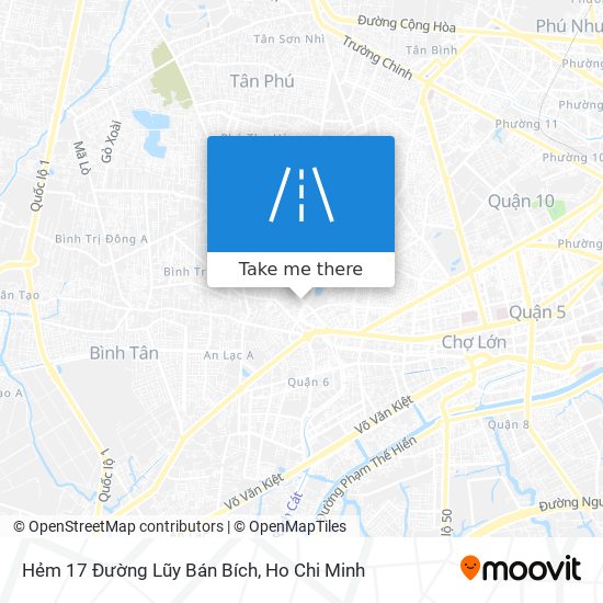 Hẻm 17 Đường Lũy Bán Bích map