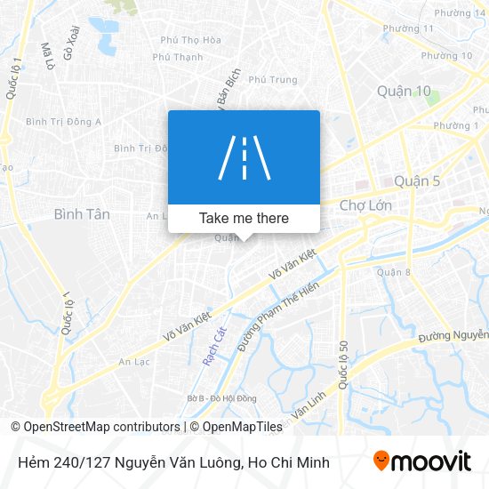 Hẻm 240/127 Nguyễn Văn Luông map