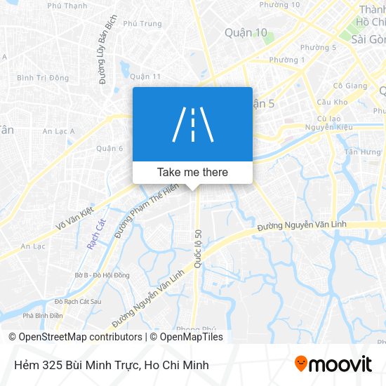 Hẻm 325 Bùi Minh Trực map