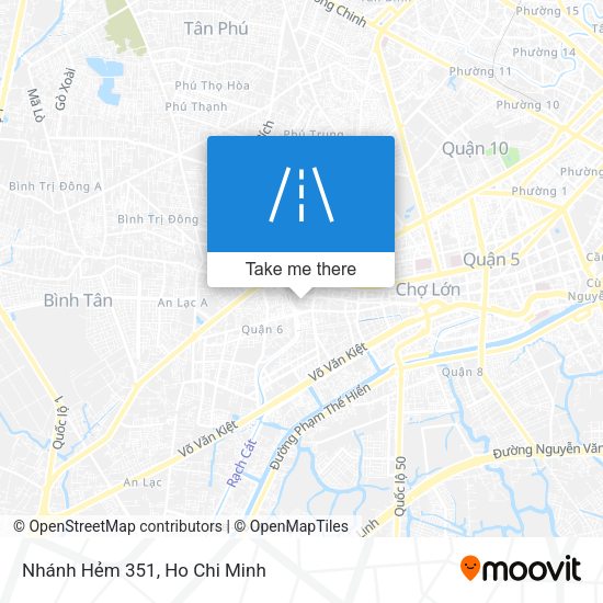 Nhánh Hẻm 351 map