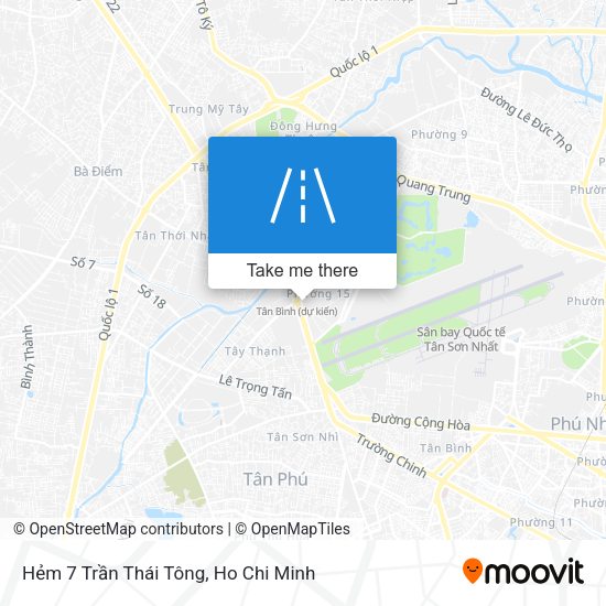 Hẻm 7 Trần Thái Tông map