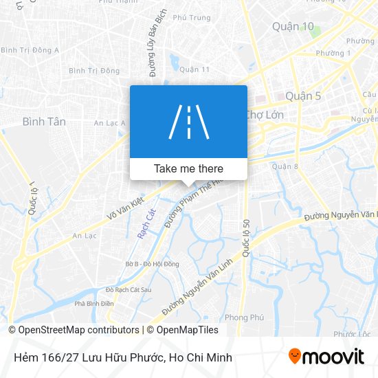 Hẻm 166/27 Lưu Hữu Phước map