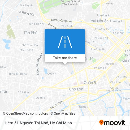 Hẻm 51 Nguyễn Thị Nhỏ map
