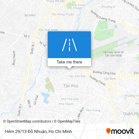 Hẻm 29/13 Đỗ Nhuận map