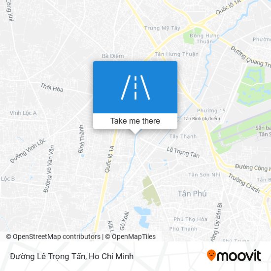 Đường Lê Trọng Tấn map