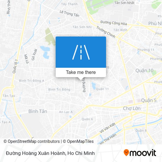 Đường Hoàng Xuân Hoành map