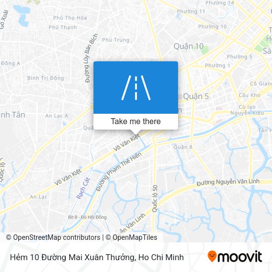 Hẻm 10 Đường Mai Xuân Thưởng map