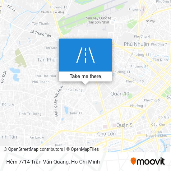 Hẻm 7/14 Trần Văn Quang map