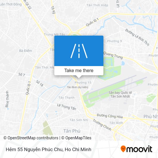 Hẻm 55 Nguyễn Phúc Chu map