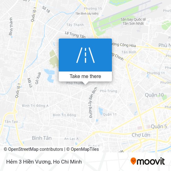 Hẻm 3 Hiền Vương map