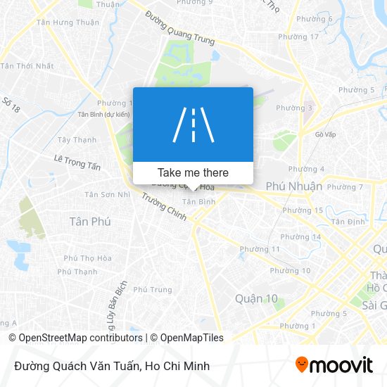 Đường Quách Văn Tuấn map