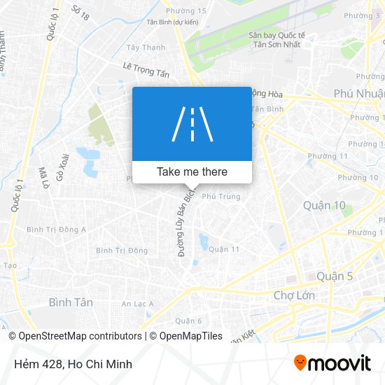 Hẻm 428 map