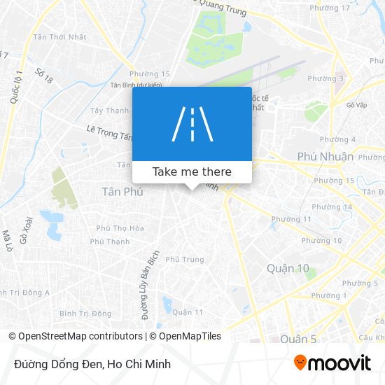 Đúờng Dổng Đen map