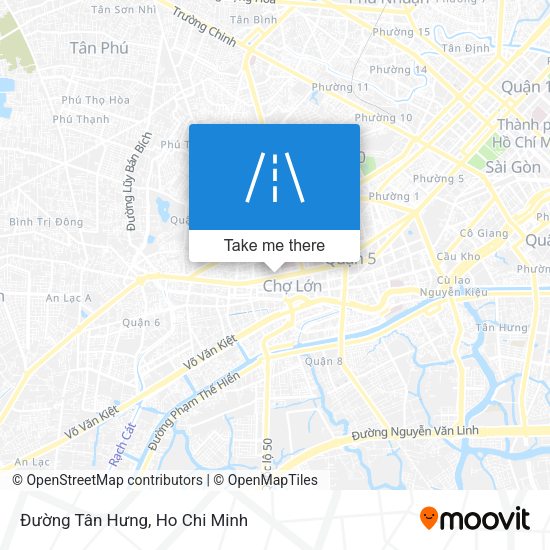 Đường Tân Hưng map