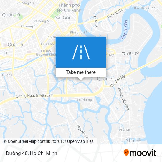 Đường 40 map