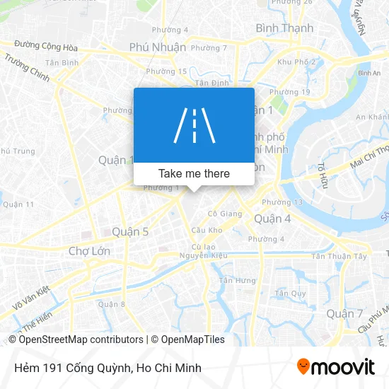 Hẻm 191 Cống Quỳnh map