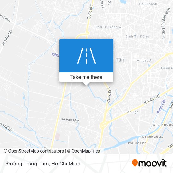 Đường Trung Tâm map