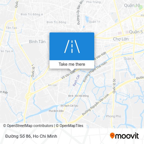 Đường Số 86 map