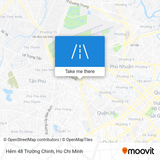 Hẻm 48 Trường Chinh map