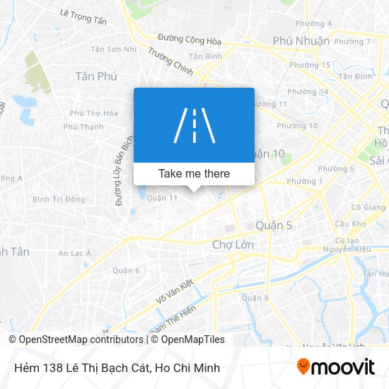 Hẻm 138 Lê Thị Bạch Cát map
