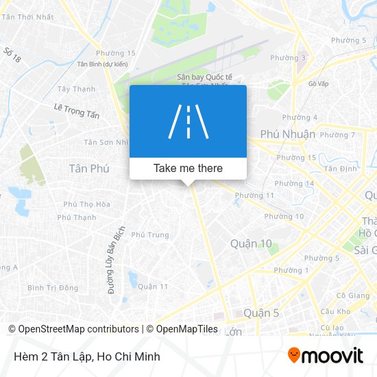 Hèm 2 Tân Lập map