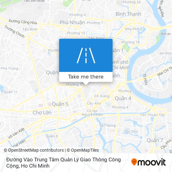 Đường Vào Trung Tâm Quản Lý Giao Thông Công Cộng map