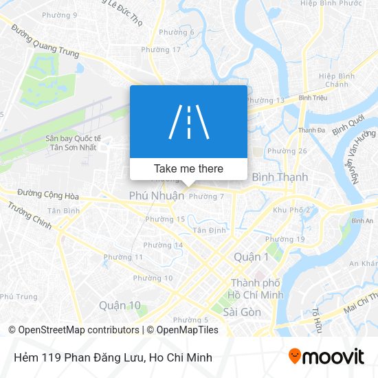 Hẻm 119 Phan Đăng Lưu map