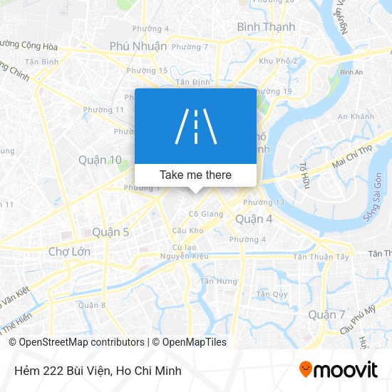 Hẻm 222 Bùi Viện map