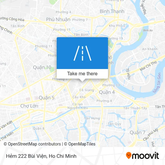 Hẻm 222 Bùi Viện map