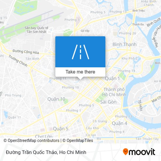 Đường Trần Quốc Thảo map