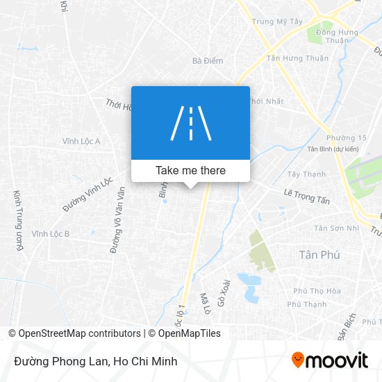 Đường Phong Lan map