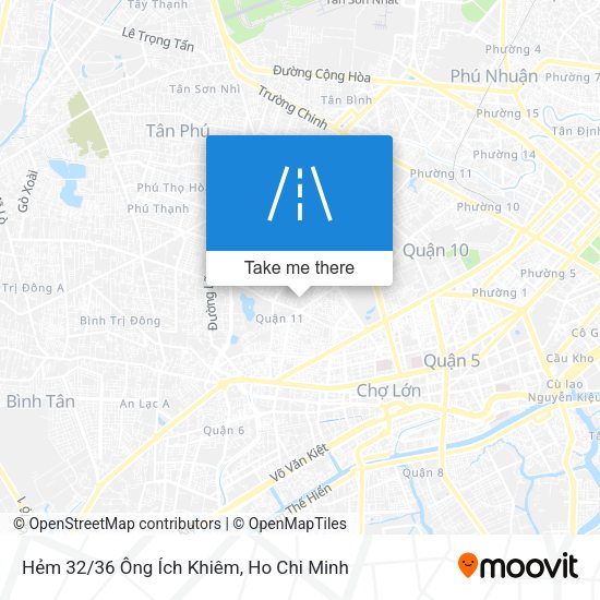 Hẻm 32/36 Ông Ích Khiêm map