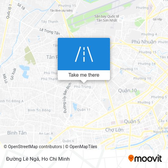 Đường Lê Ngã map