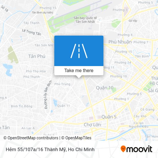 Hẻm 55/107a/16 Thành Mỹ map