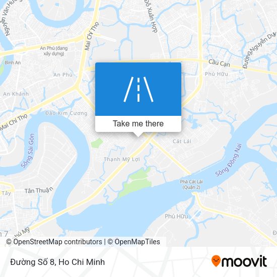 Đường Số 8 map