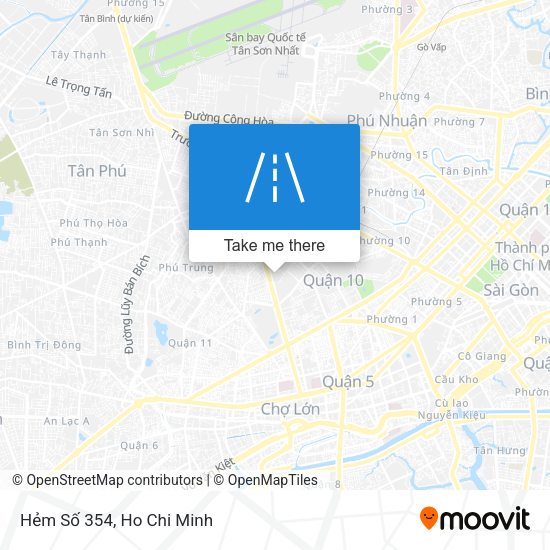 Hẻm Số 354 map