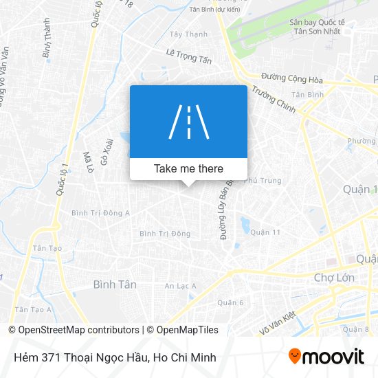Hẻm 371 Thoại Ngọc Hầu map