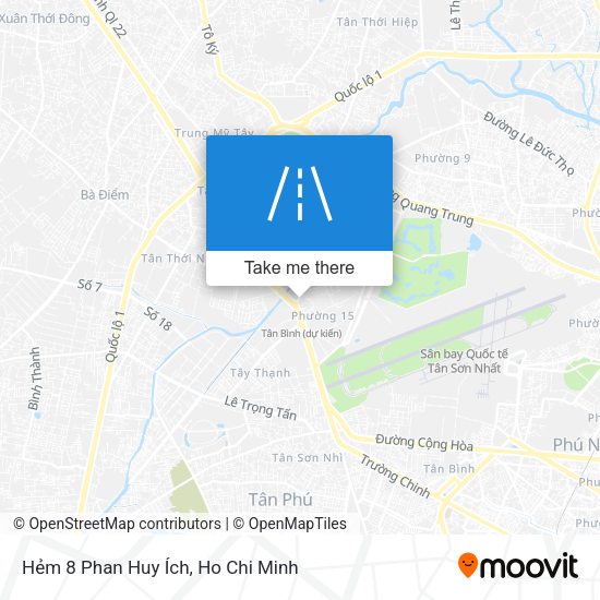 Hẻm 8 Phan Huy Ích map