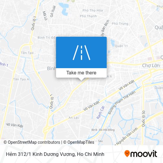 Hẻm 312/1 Kinh Dương Vương map