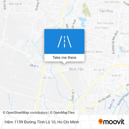 Hẻm 1159 Đường Tỉnh Lộ 10 map