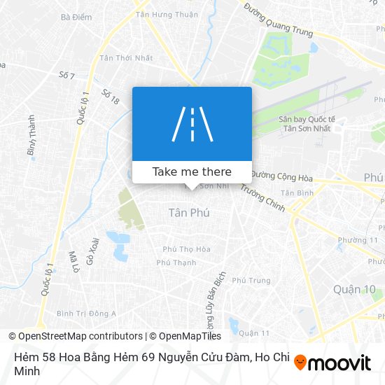 Hẻm 58 Hoa Bằng Hẻm 69 Nguyễn Cửu Đàm map