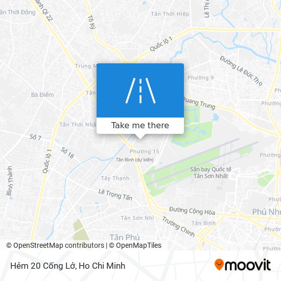 Hẻm 20 Cống Lở map